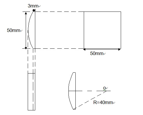 定制太赫茲柱面鏡